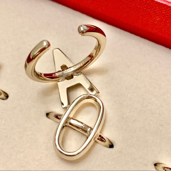 Valentino Garavani Ring Set Gold Tone - Picture 2 of 15